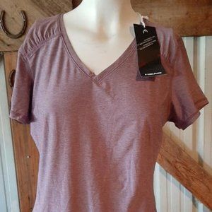* Head brand sports shirt ~ Mauve ~ Size Med